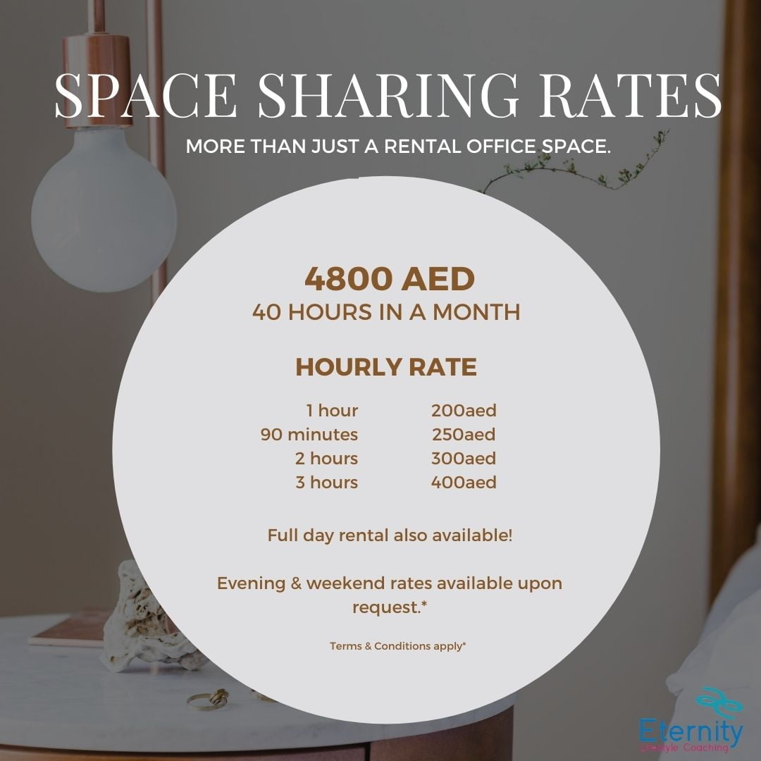 Space sharing rates Dubai